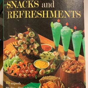 Better Homes and Gardens Snacks and Refreshments Cookbook, 1963